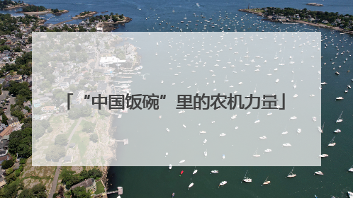 “中国饭碗”里的农机力量