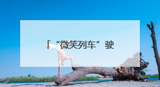 “微笑列车”驶向幸福（图）