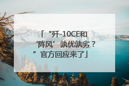 “歼-10CE和‘阵风’孰优孰劣？”官方回应来了