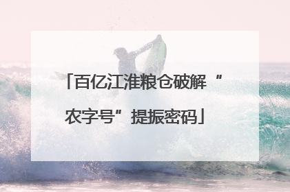 百亿江淮粮仓破解“农字号”提振密码