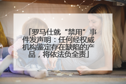罗马仕就“禁用”事件发声明：任何经权威机构鉴定存在缺陷的产品，将依法负全责