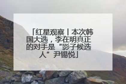 红星观察丨本次韩国大选，李在明真正的对手是“影子候选人”尹锡悦