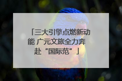 三大引擎点燃新动能 广元文旅全力奔赴“国际范”