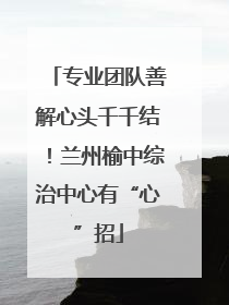专业团队善解心头千千结！兰州榆中综治中心有“心”招