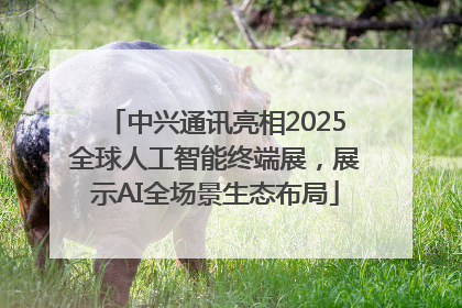 中兴通讯亮相2025全球人工智能终端展，展示AI全场景生态布局