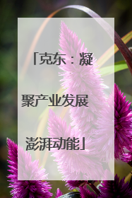 克东：凝聚产业发展澎湃动能