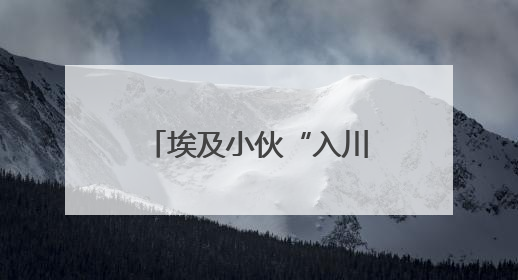 埃及小伙“入川记”：中国不只是“世界工厂”