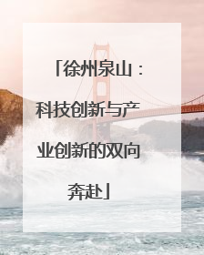 徐州泉山：科技创新与产业创新的双向奔赴