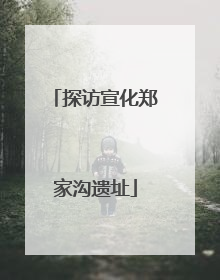 探访宣化郑家沟遗址