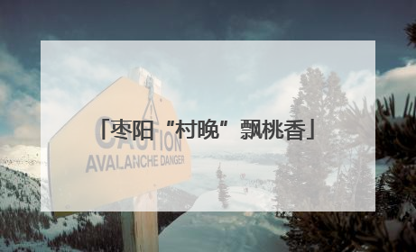 枣阳“村晚”飘桃香