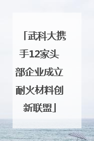 武科大携手12家头部企业成立耐火材料创新联盟