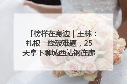 榜样在身边｜王林：扎根一线破难题，25天拿下聊城西站钢连廊“硬核”工程