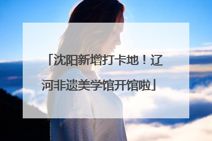 沈阳新增打卡地！辽河非遗美学馆开馆啦