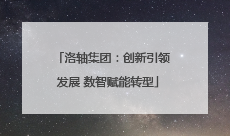 洛轴集团：创新引领发展 数智赋能转型