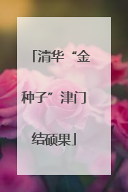 清华“金种子”津门结硕果