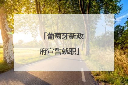 葡萄牙新政府宣誓就职