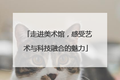 走进美术馆，感受艺术与科技融合的魅力