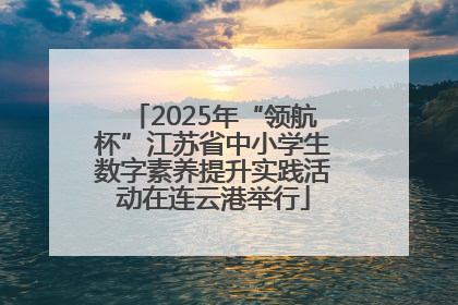 2025年“领航杯”江苏省中小学生数字素养提升实践活动在连云港举行