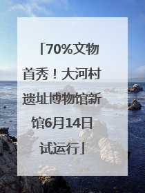 70%文物首秀！大河村遗址博物馆新馆6月14日试运行